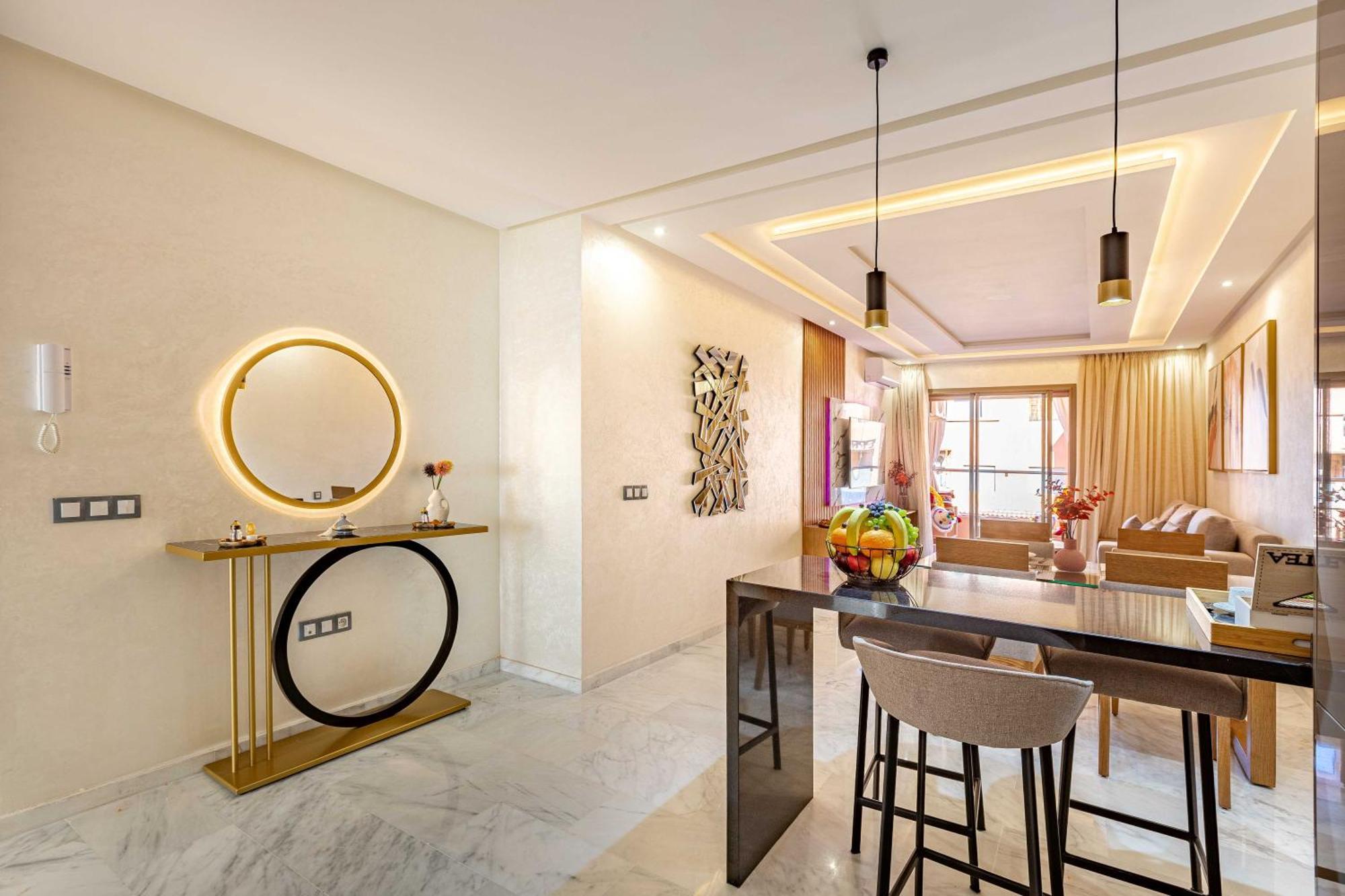 Magnifique Appartement Unique Et Central! Marrakesh Luaran gambar